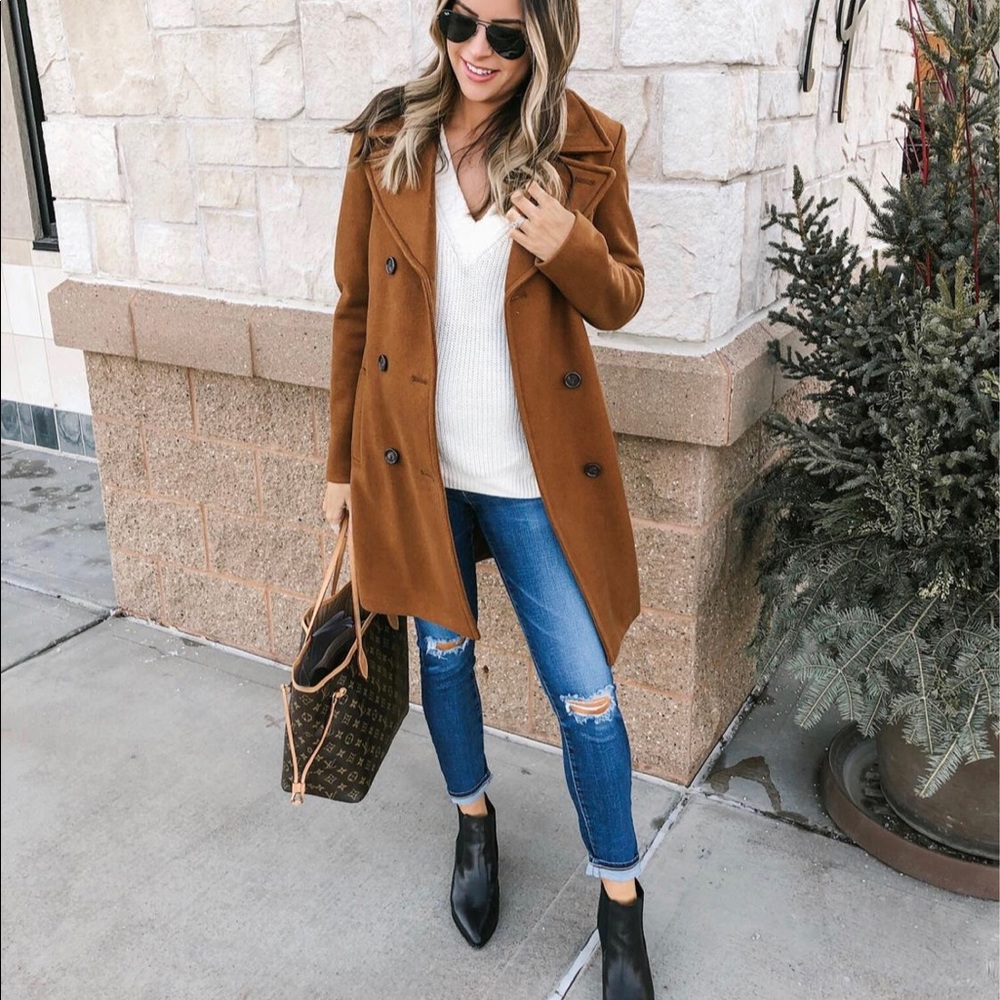 Old Navy Brown Trench Coat